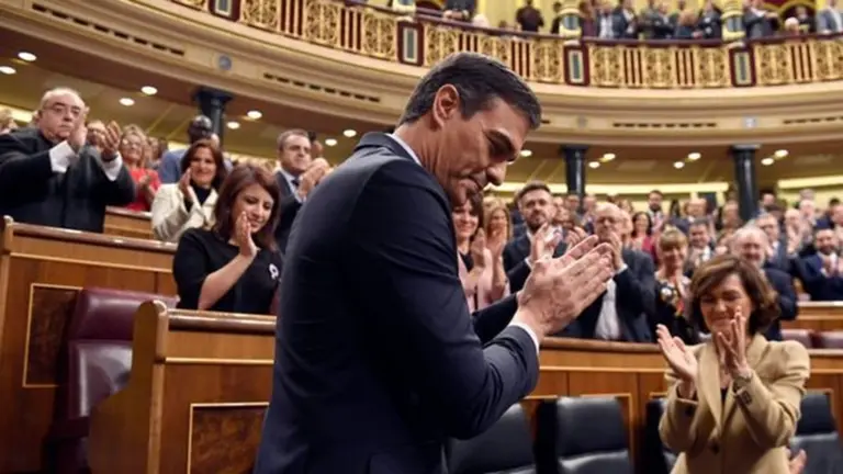 Pedro Sánchez fue reelecto como presidente de España luego de un polémico pacto