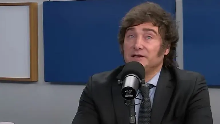 Tras el corte en la 9 de Julio, una frase de Javier Milei sobre los piquetes se volvió viral: qué dijo