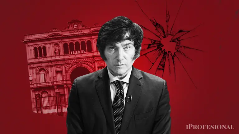 Alerta en una encuesta para Javier Milei