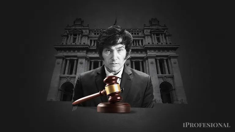 Javier Milei, Justicia