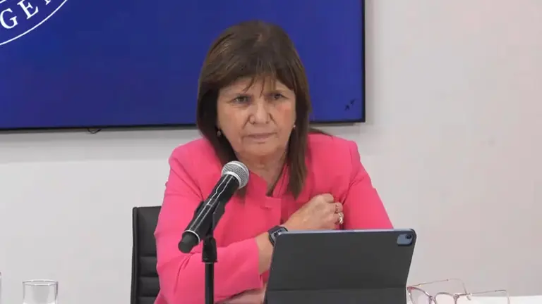 Patricia Bullrich aseguró que no dejará de actuar "por miedo a un muerto"