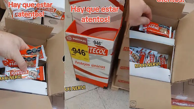 El inédito truco de supermercado Carrefour para que pagues más caro el Mantecol