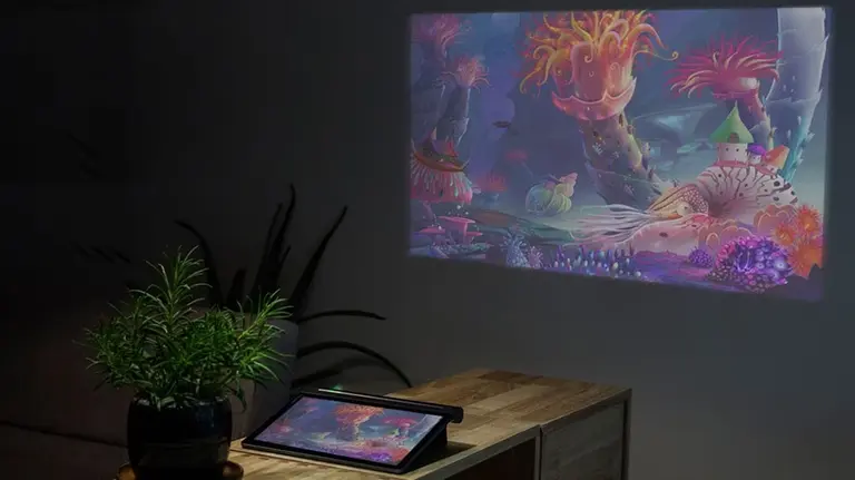 Qué tablet puede proyectarse en la pared y cómo hacerlo