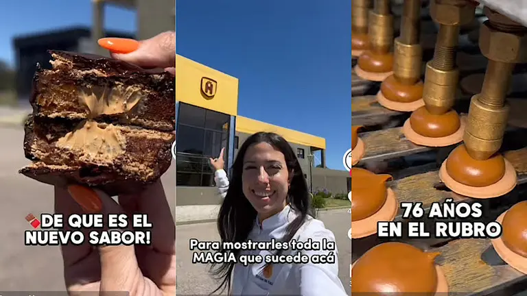 Mostró cómo se fabrican los alfajores Havanna y quedó impactada: "Sin palabras"