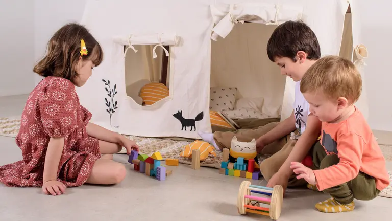 Zorro Blanco, juguetes textiles