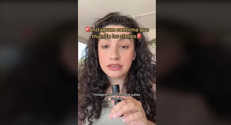 ¿Adiós a las historias de Instagram?: esto sostiene una influencer