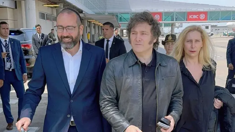 Comienza la gira internacional de Javier Milei por Roma e Israel: reuniones bilaterales, rezos y recorridas