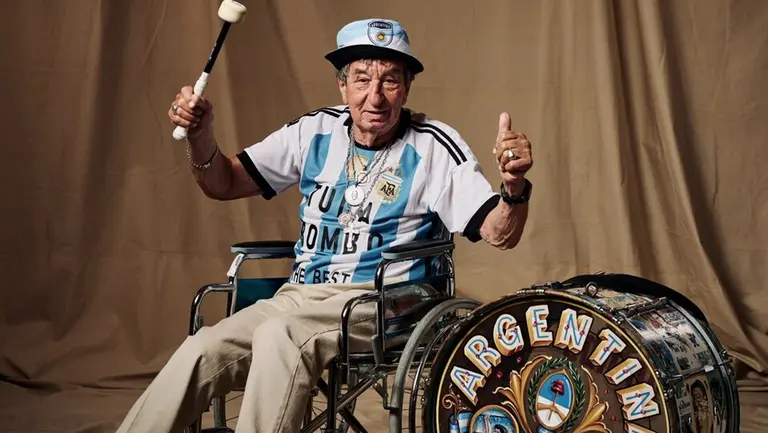 Murió "el Tula", el hincha más famoso de la selección argentina