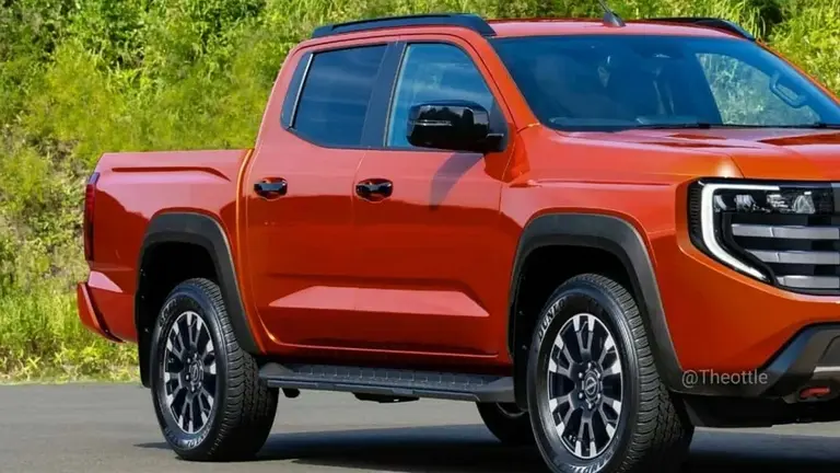 Anticipo: revelan nuevas imágenes y datos de la Nissan Frontier 2025