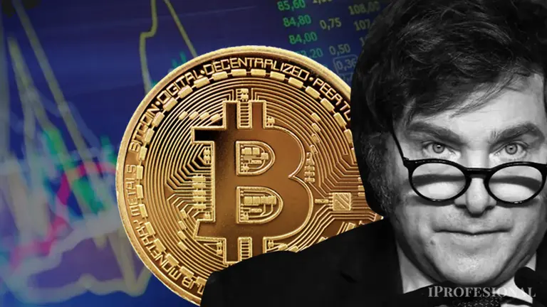 Milei insiste en la "libre competencia de monedas": habilitará criptomonedas y espera más dólares del FMI