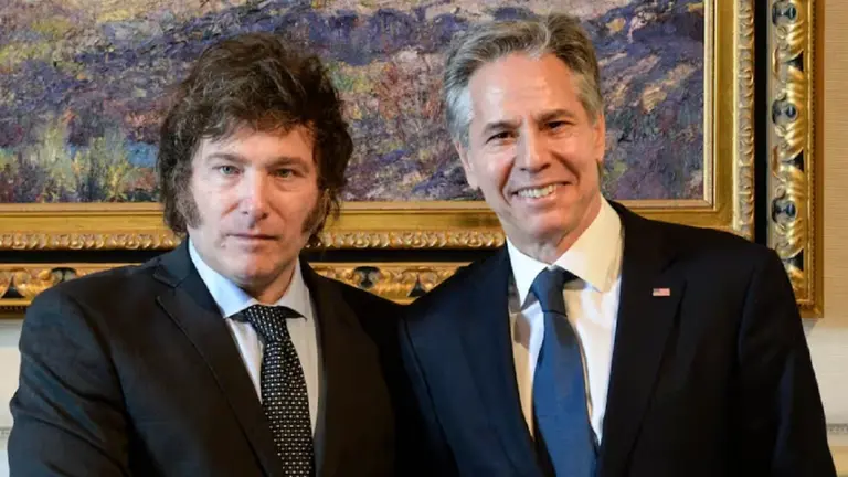 Reunión cumbre entre Milei y Blinken: "La dolarización depende exclusivamente de la Argentina"