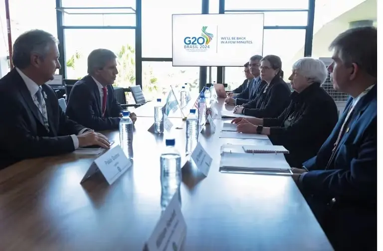 Fuerte respaldo del Tesoro de EE.UU. al Gobierno de Milei tras la reunión entre Caputo y Yellen
