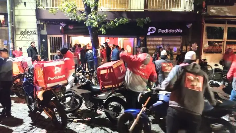 Repartidores de Pedidos Ya convocaron este sábado a un paro nacional: en qué zonas del país no habrá delivery