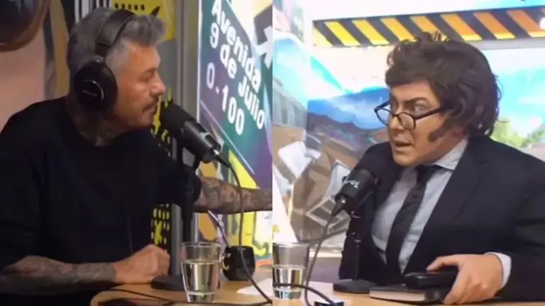 Mira la imperdible imitación de Javier Milei, entrevistado por Tinelli