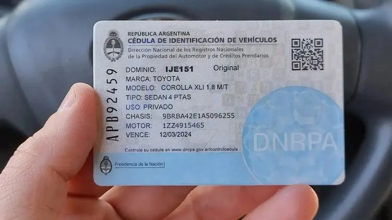 ¿Hasta cuándo sigue vigente la cédula azul?