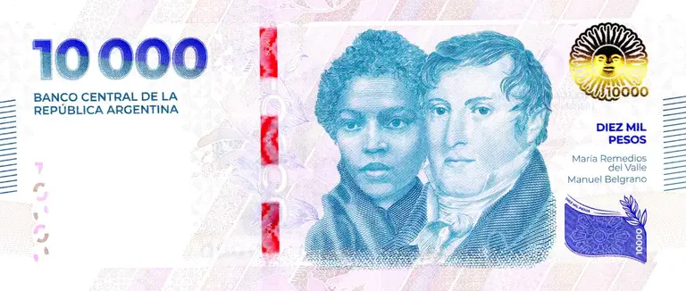 Cómo saber si un billete de 10 mil pesos es trucho