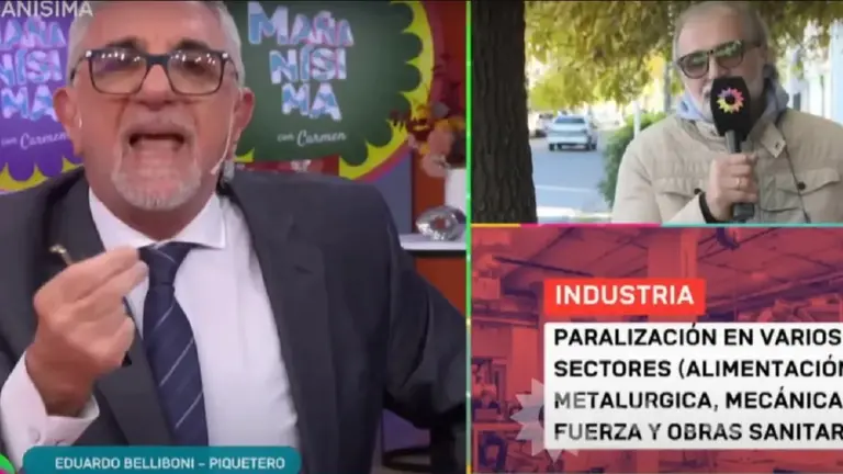 VIDEO | Ataque de furia de Canaletti contra Belliboni: "Sos un juntapulgas que vive de los pobres"