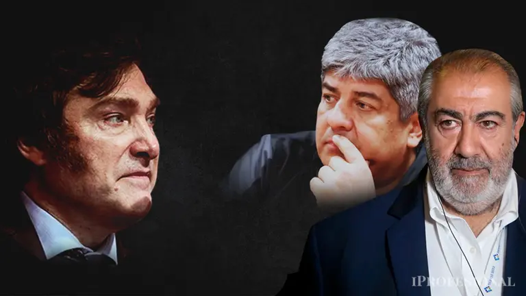 Javier Milei, Pablo Moyano CGT