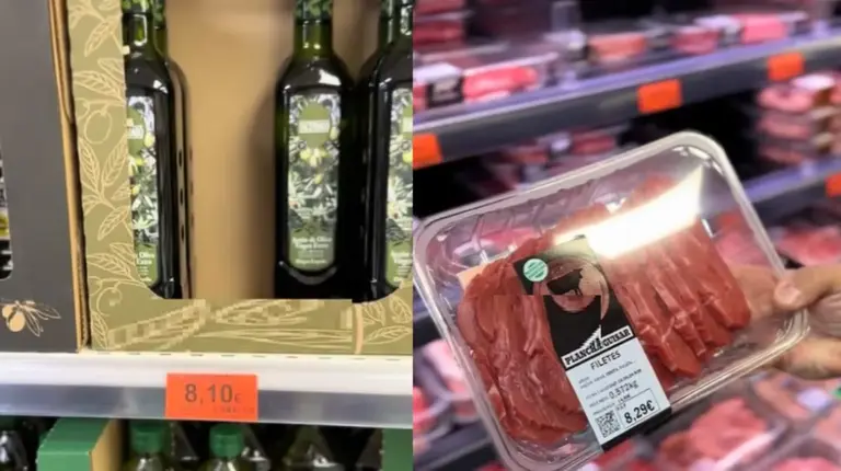 Una pareja quedó en shock al comparar los precios de un supermercado en España con los de Argentina