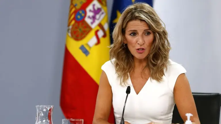 Tras la llegada de Milei a Madrid, la vicepresidenta española lo acusó de ser "generador de odio"