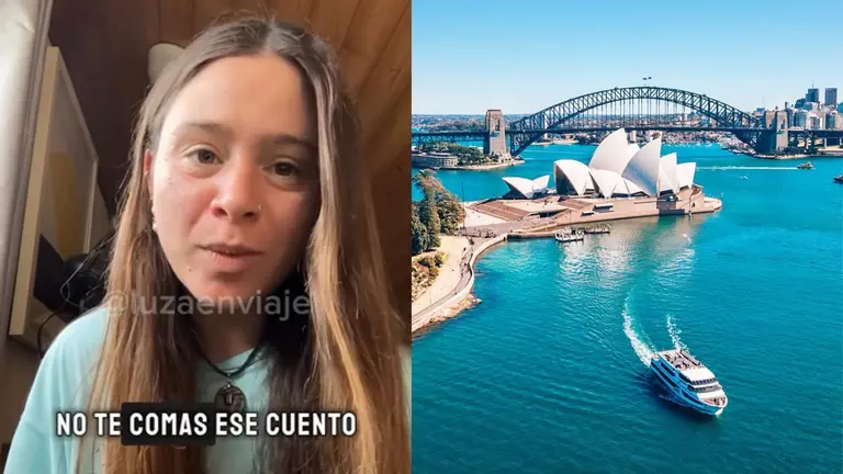Una argentina reveló la verdad sobre trabajar en Australia y ahorrar plata: "No te comas el cuento"