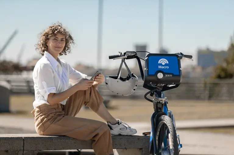 Banco Macro promueve el uso de las bicis compartidas en la Ciudad de Buenos Aires