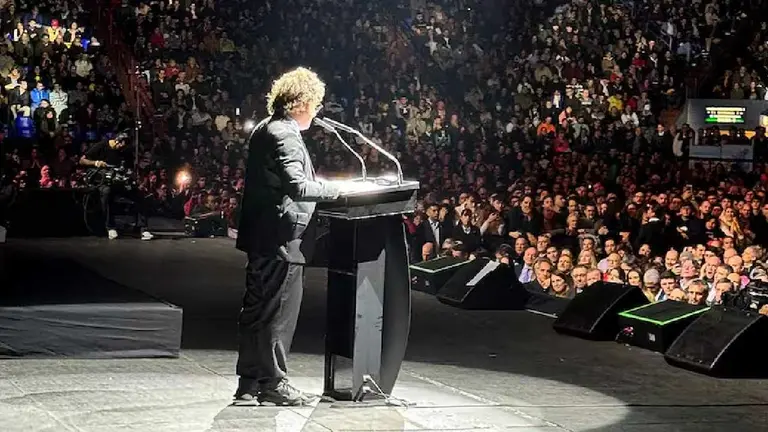 Milei, en el Luna Park: "Haremos 4.000 reformas estructurales y luego habrá 3.000 más"