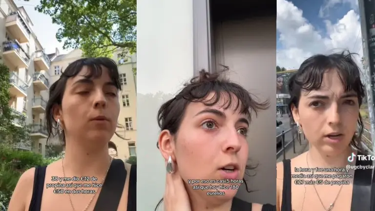 Una influencer se transformó en viral por mostrar cuánto ganó limpiando casas en Alemania