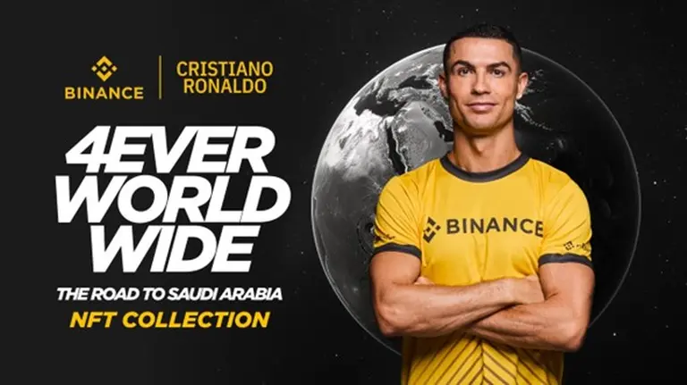 Cristiano Ronaldo y Binance lanzan ‘Forever Worldwide: The Road to Saudi Arabia’ - Una colección de NFT para que los fanáticos coleccionar piezas del legado de Ronaldo