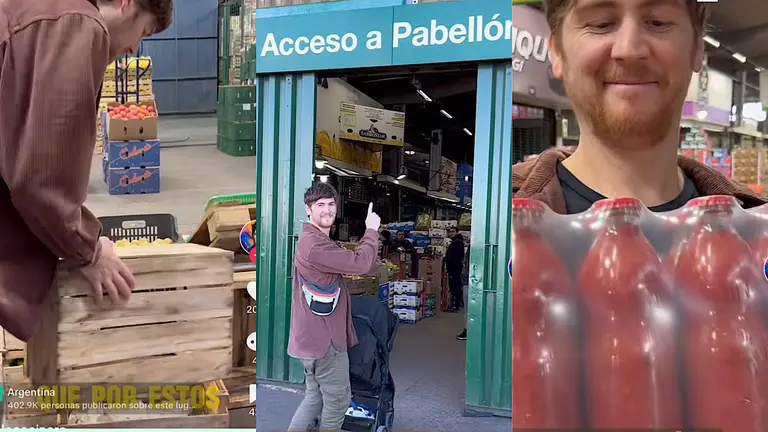 Compró alimentos en el mercado central y quedó maravillado con los precios: "Todo queda más barato"