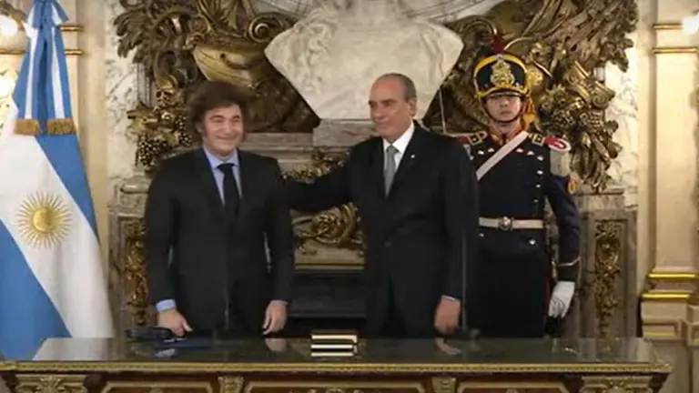 Javier Milei Guillermo Francos
