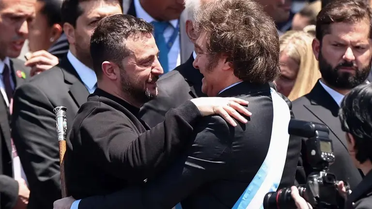 Milei finalmente participará de la Cumbre por la Paz organizada por el presidente de Ucrania