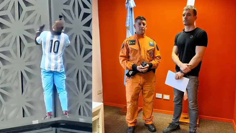 Cuál fue la pena que recibió el influencer polaco que escaló el edificio en Puerto Madero