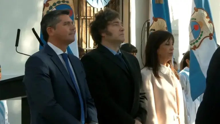 Detienen en San Juan a un hombre armado a metros de un acto encabezado por Javier Milei