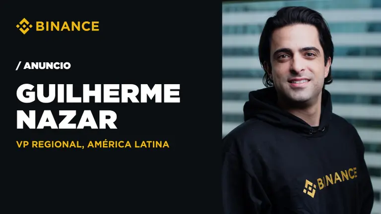 Binance nombra a Guilherme Nazar como VP Regional para América Latina