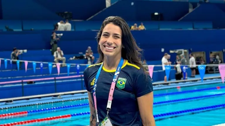 Brasil expulsa a nadadora de los Juegos Olímpicos de París por salir sin autorización