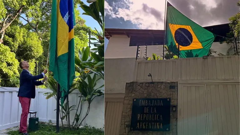 Cómo fue el operativo para que los diplomáticos argentinos partieran de Venezuela rumbo a Portugal