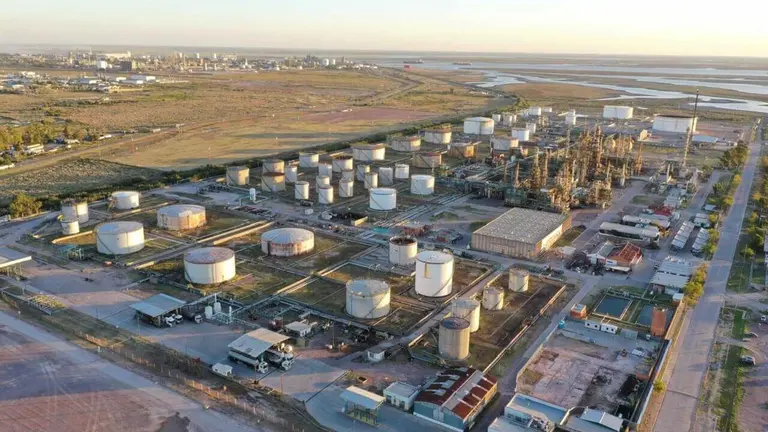 oleoducto refineria bahía blanca