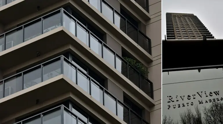 El departamento de Alberto Fernández donde está recluido.