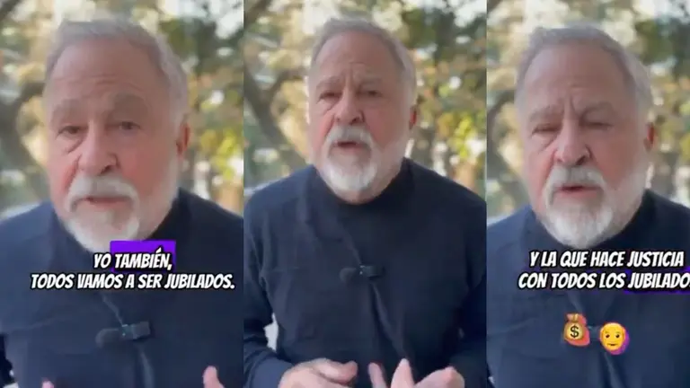 VIDEO | Tetaz se mostró como jubilado en redes y le mandó un mensaje a Milei