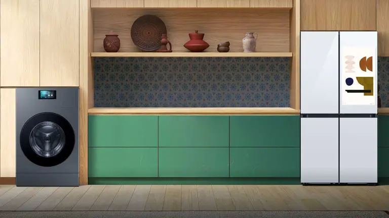 ¿Cómo es la oferta para comprar lavasecarropas y heladera Samsung con 10% de descuento?