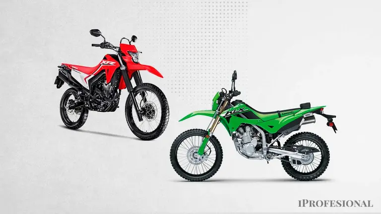 Cuál es la mejor moto on-off Honda XR 300 L o Kawasaki KLX 300