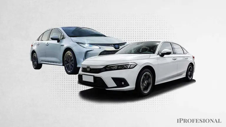 Toyota Corolla frente a Honda Civic