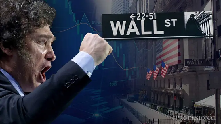 Javier Milei Wall Street