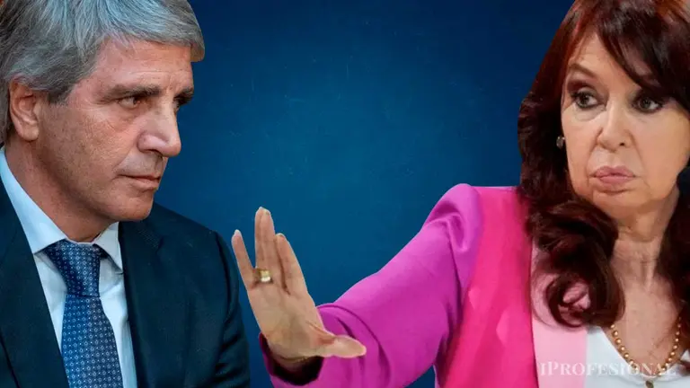 Filosa respuesta de Luis Caputo a Cristina Kirchner