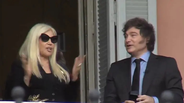 Javier Milei y Susana Giménez 