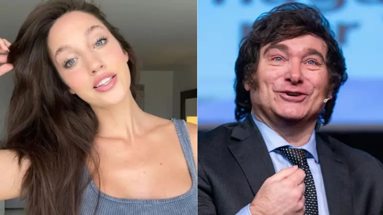 El mensaje de Javier Milei a la hija de Amalia Yuyito González