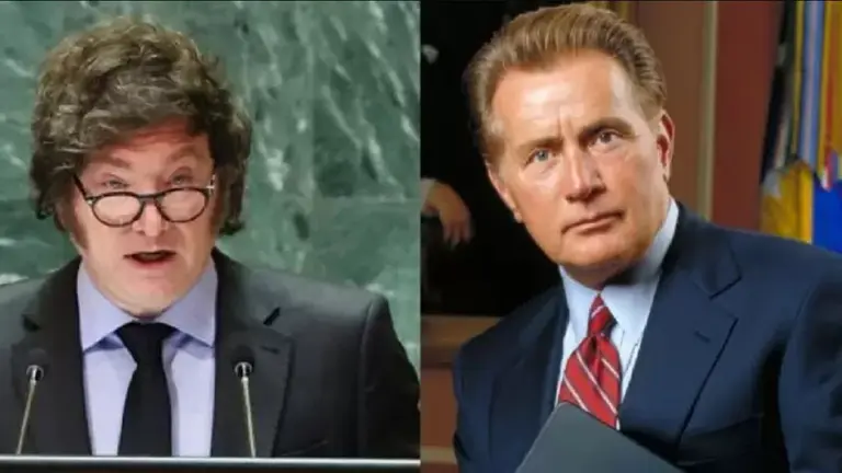Afirman que Javier Milei copió un diálogo de una serie para su discurso ante la ONU