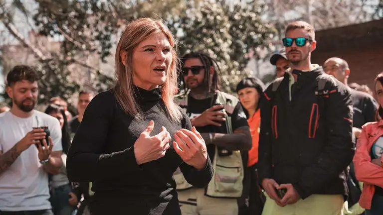 Florencia Cañabate, secretaria General del Sindicato de Trabajadores de Peajes (SUTPA)