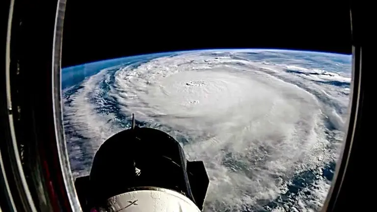 VIDEO | Increíbles imágenes muestran dimensión del huracán Milton